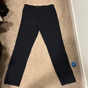 Van Heusen Men's Black Dress Slim Fit Dress Pants